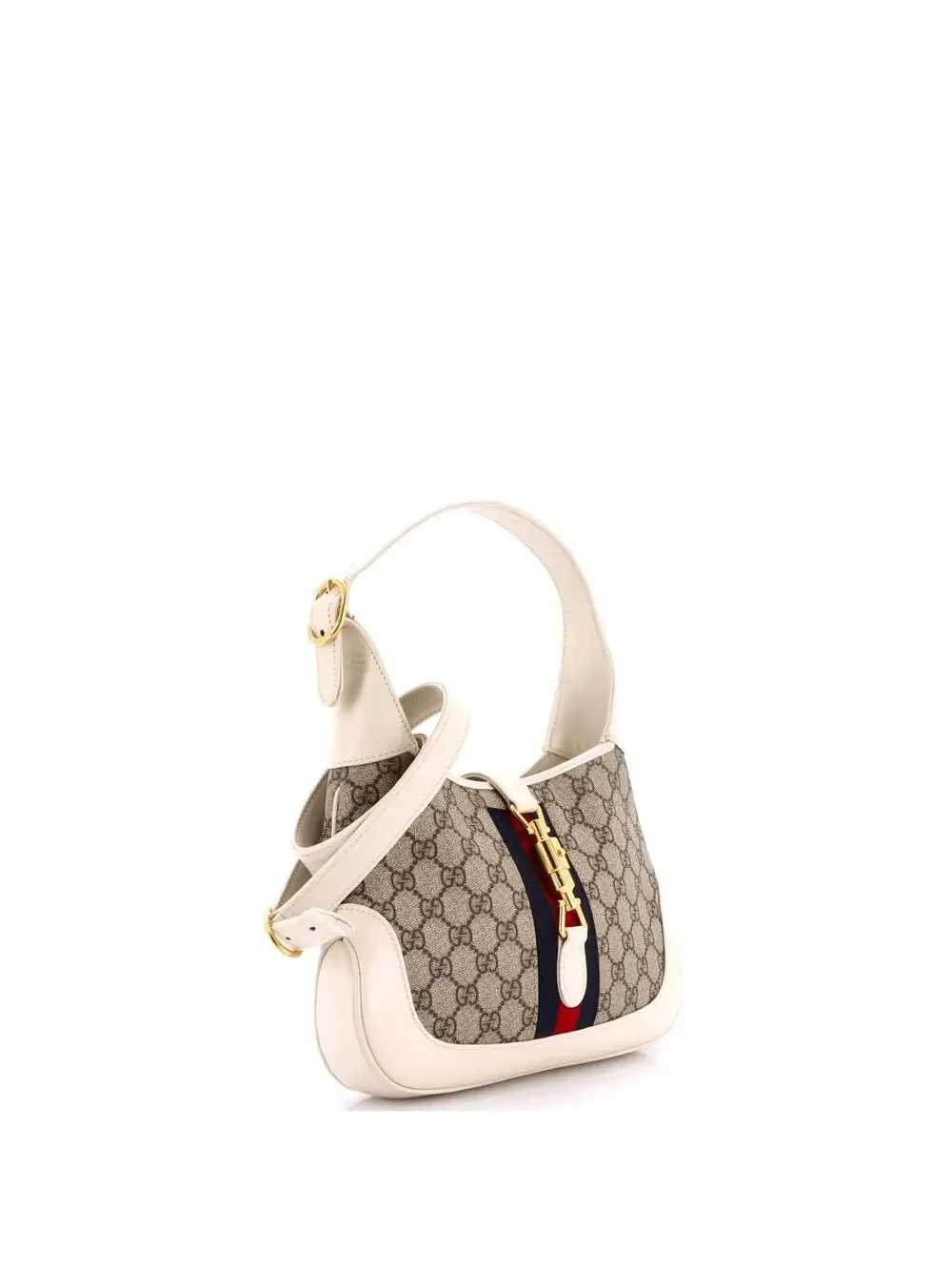 Gucci Jackie Hobo Gg Coated Canvas #331205G21B